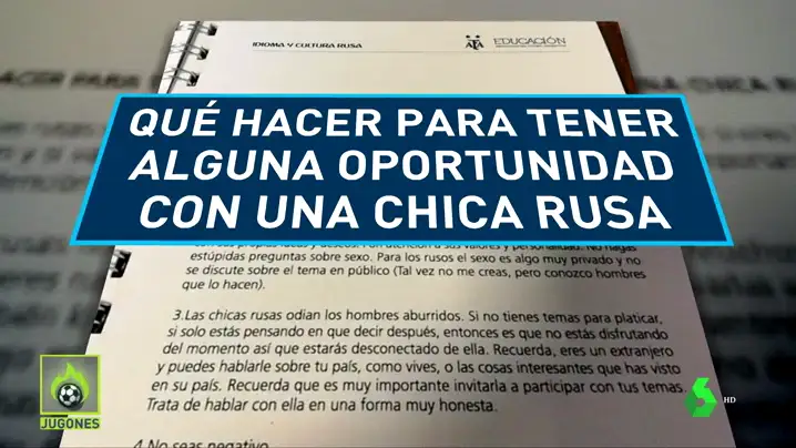 Polémico manual de la AFA para el Mundial: "Qué hacer para tener alguna oportunidad con una chica rusa"