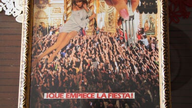 Una artista crea este collage de la Virgen de la Inmaculada y sufre amenazas de católicos enfurecidos
