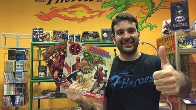 <p>Salva Espín, dibujante de Deadpool para Marvel: “En el mundo del cómic hay talento, pero falta industria”</p>