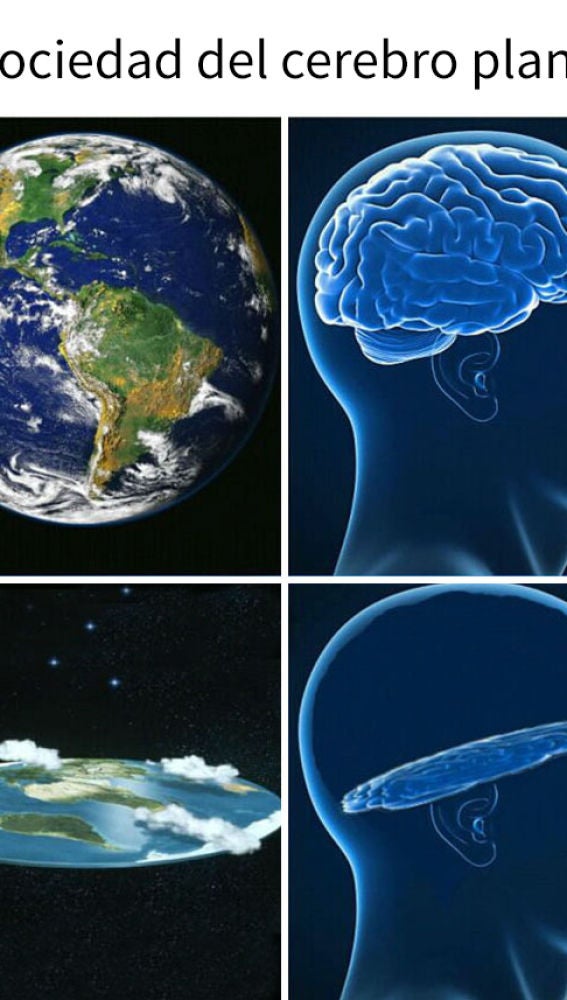 La sociedad con el cerebro plano