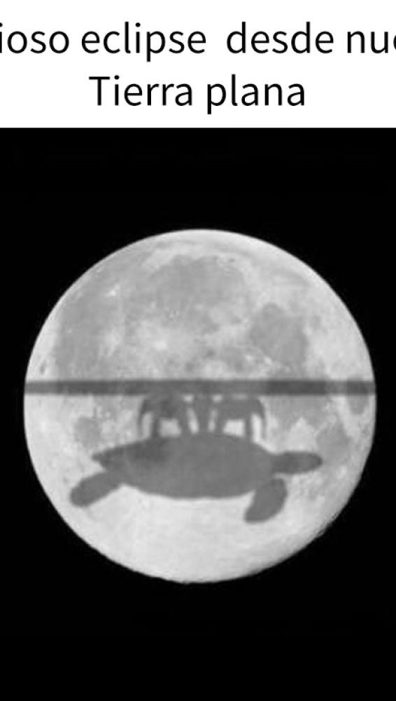 Eclipse de tierra plana