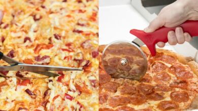 El debate que está dividiendo al mundo: ¿Con qué se corta la pizza?