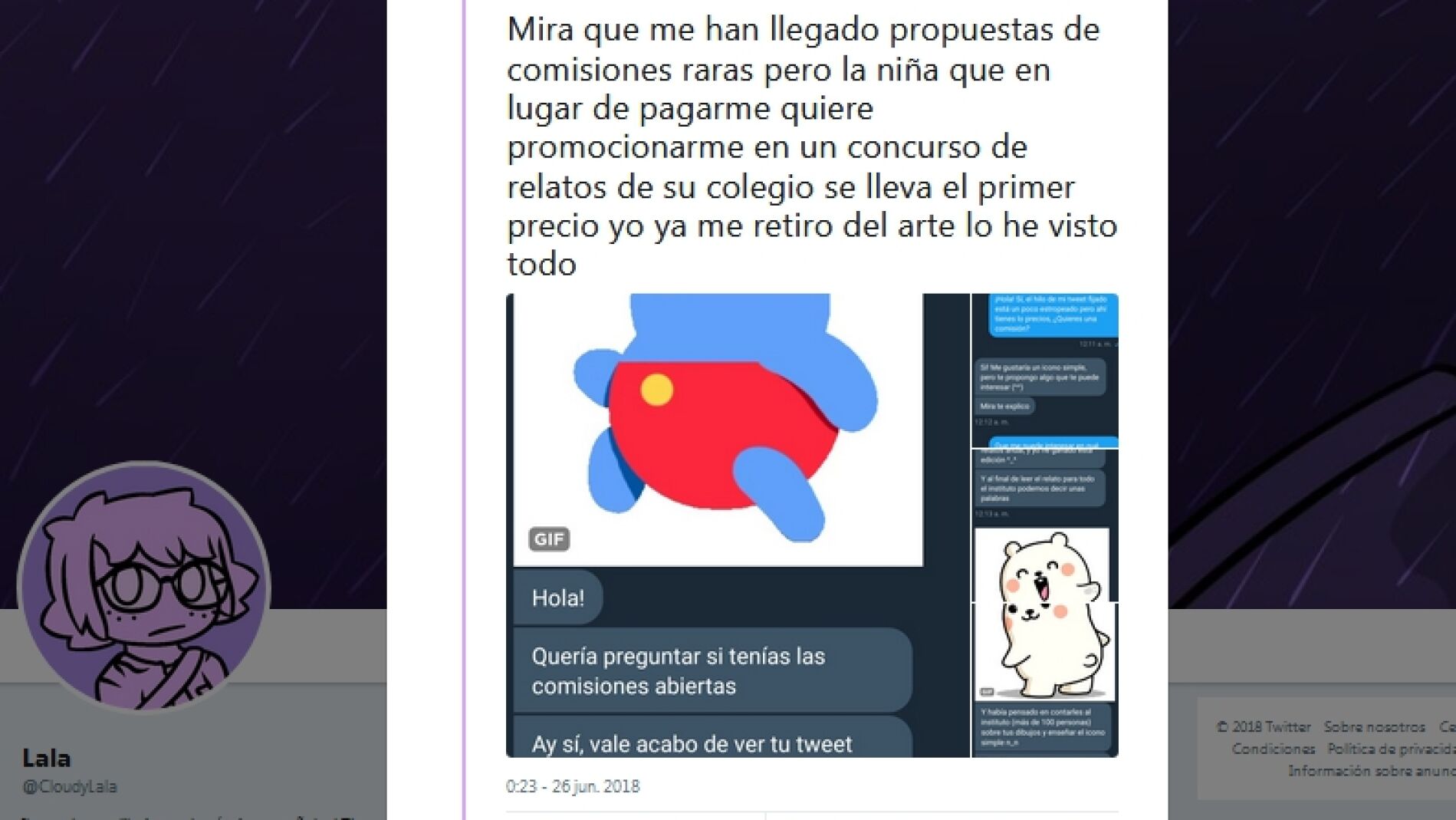 El &uacute;ltimo cuac