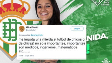 Denigraron a esta jugadora del Betis y ella respondió con el zasca mas aplaudido en mucho tiempo 