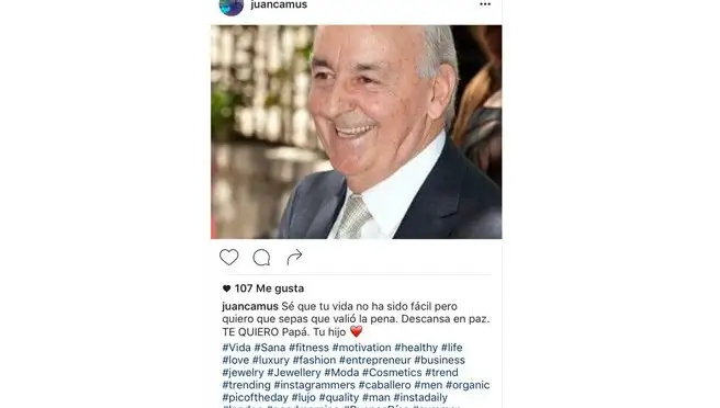 Juan Camus en Instagram