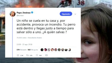 La pregunta imposible de responder que está removiendo Twitter: ¿a quién salvarías?
