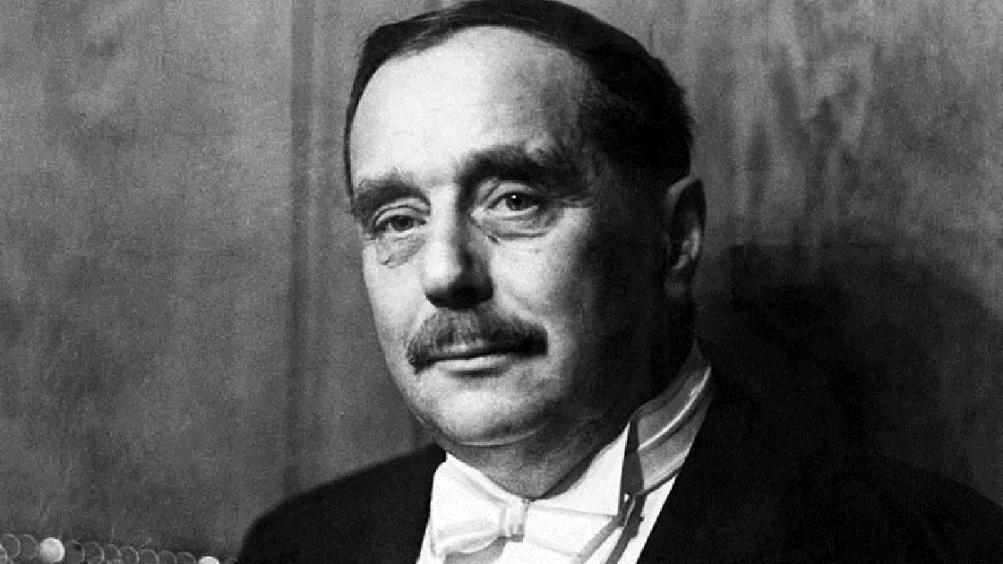 El escritor H. G. Wells