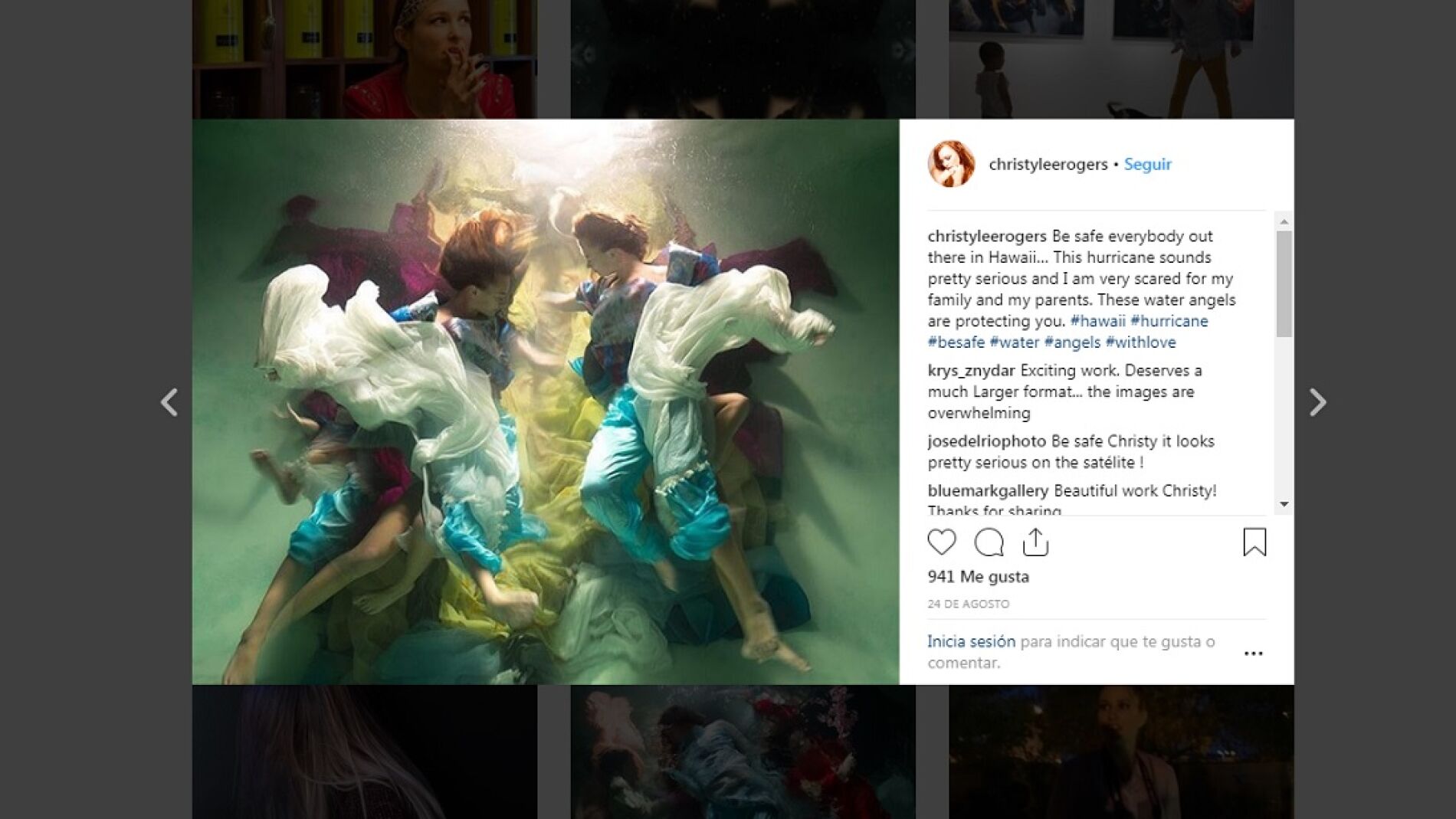 Fotograf&iacute;as convertidas en pinturas barrocas