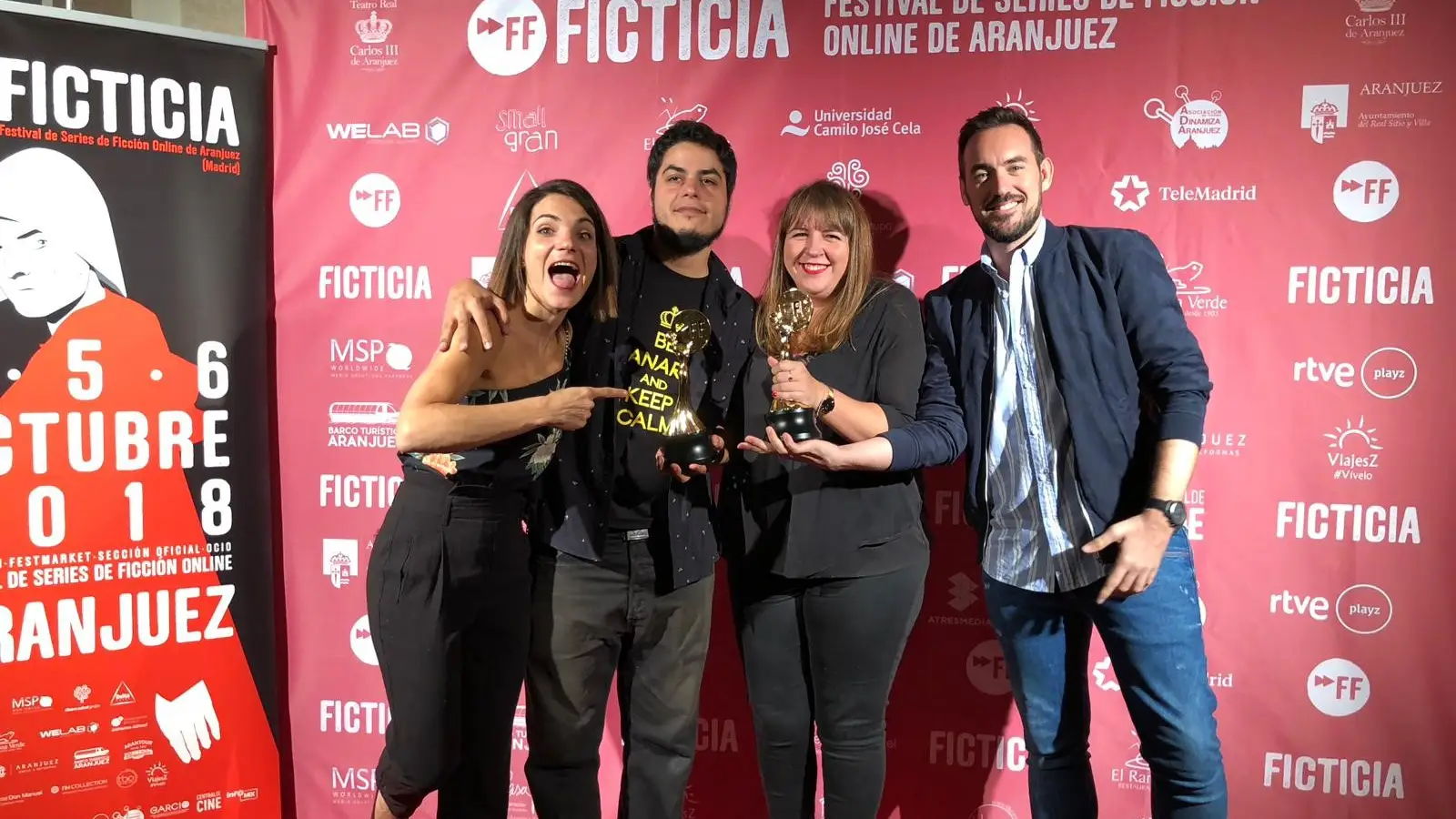 'Buster' consigue dos premios en el Festival Ficticia 2018 a mejor serie independiente y mejor guion