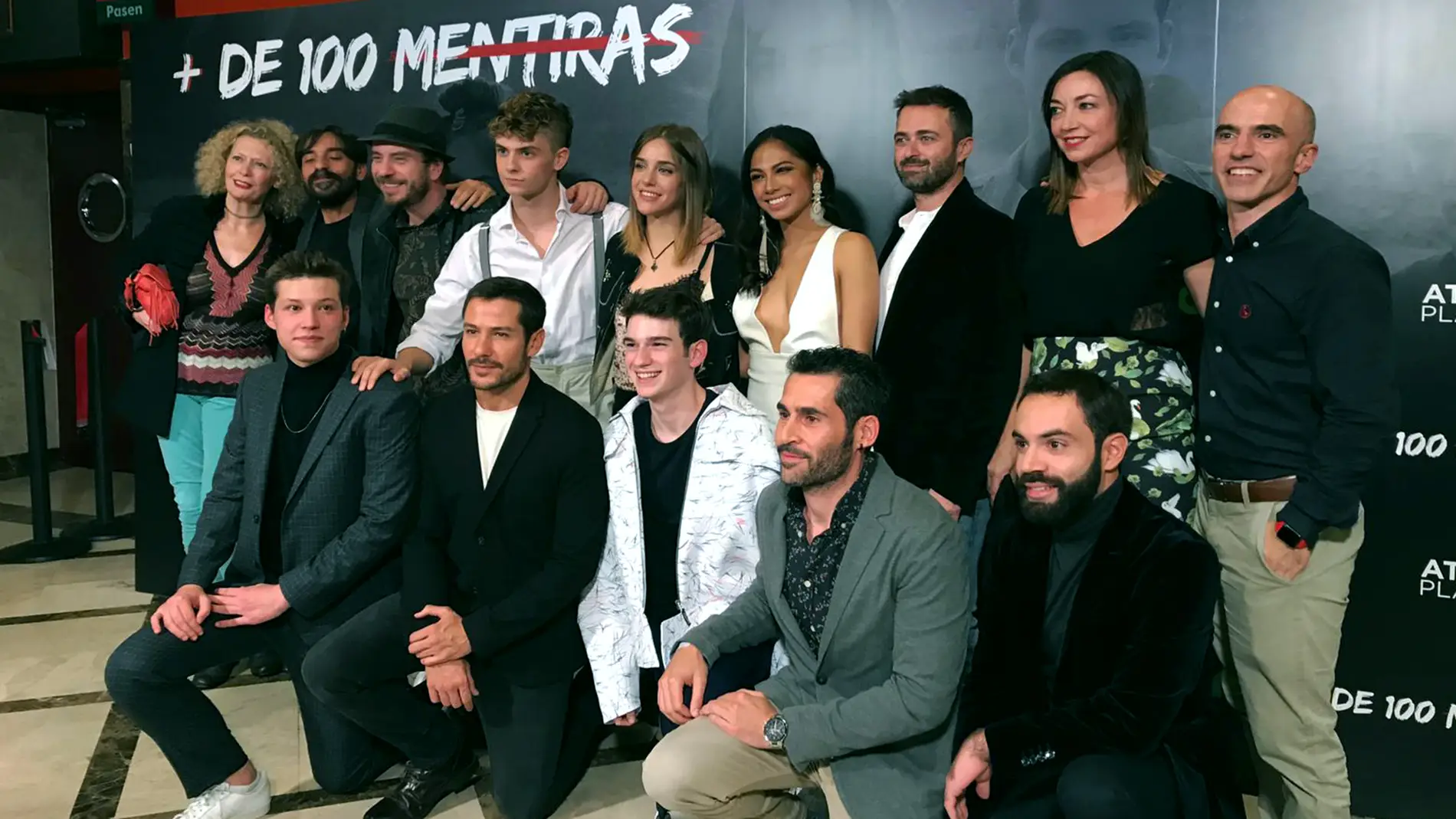 Así ha sido la Premiere en Madrid 'Más de 100 Mentiras', la nueva serie original de Flooxer