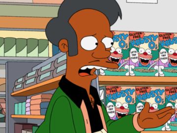 El personaje Apu en 'Los Simpson'