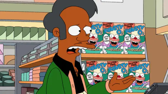 El personaje Apu en 'Los Simpson'