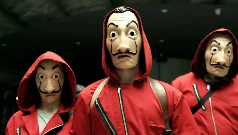 Escena de 'La casa de papel'