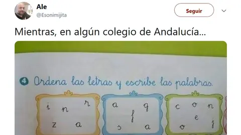 Pregunta de examen que se ha vuelto viral Pregunta de examen que se ha vuelto viral