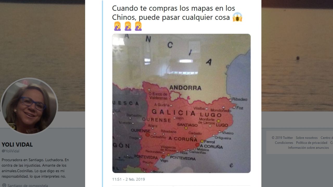 La explicación del mapa de España más extraño que se ha vuelto viral