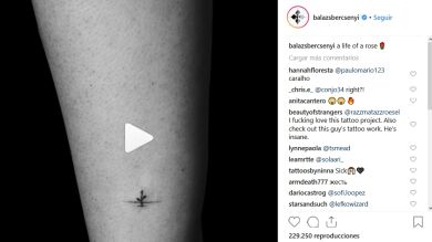 70 extraños se tatuan diferentes trozos del mismo tatuajes para crear un tatuaje en movimiento