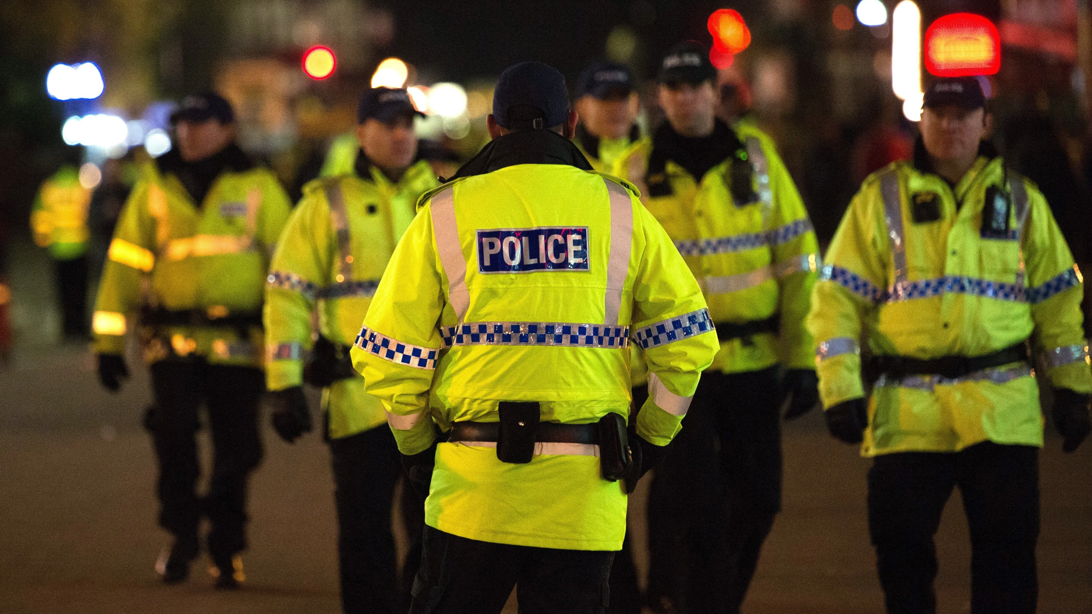 Policías británicos