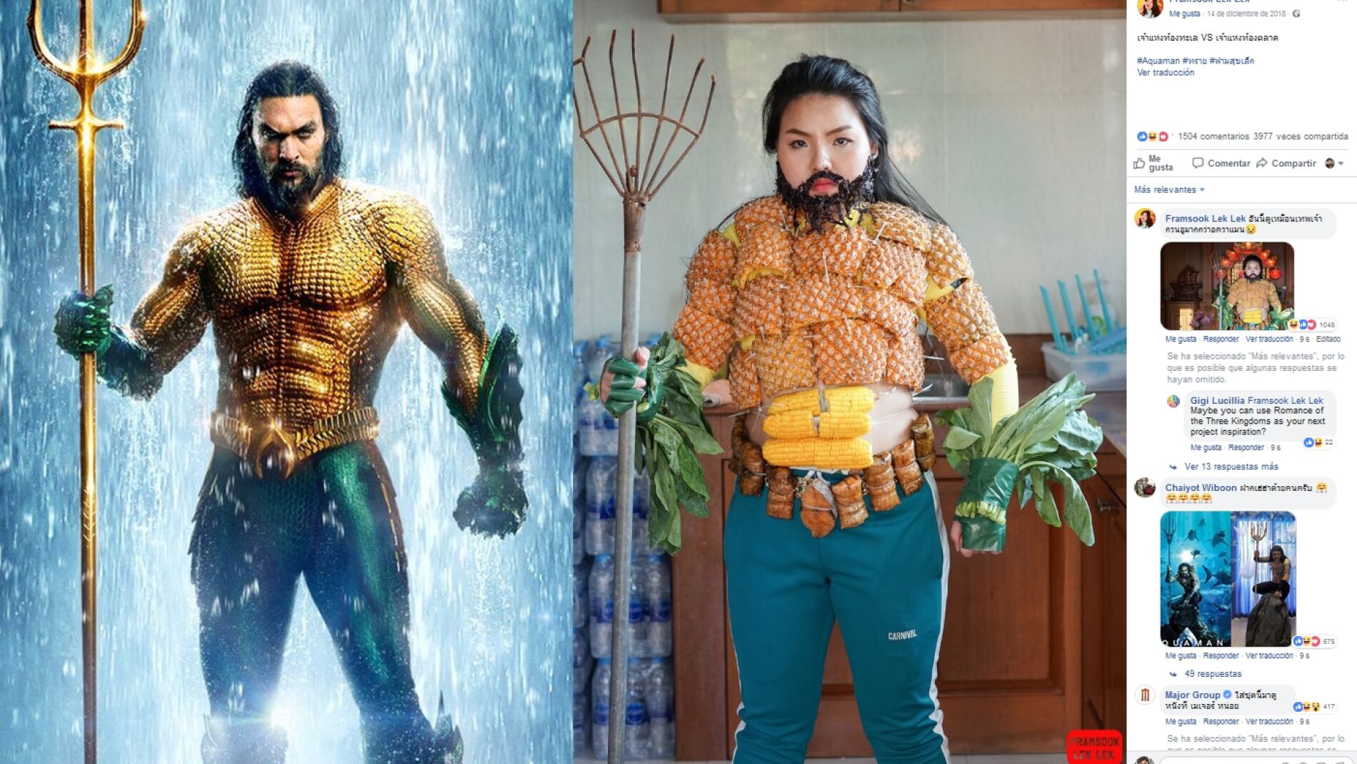 Cosplay de Aquaman