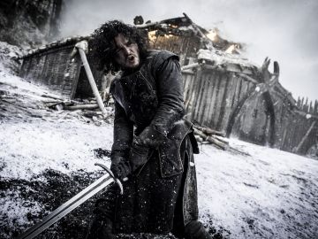 Kit Harington, como Jon Snow, en 'Juego de Tronos'