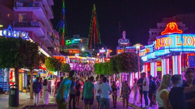 El paseo de la vergüenza de Magaluf: Las fotos más terroríficas de británicos de fiesta