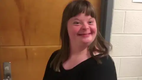 Kati, animadora con síndrome de down Kati, animadora con síndrome de down