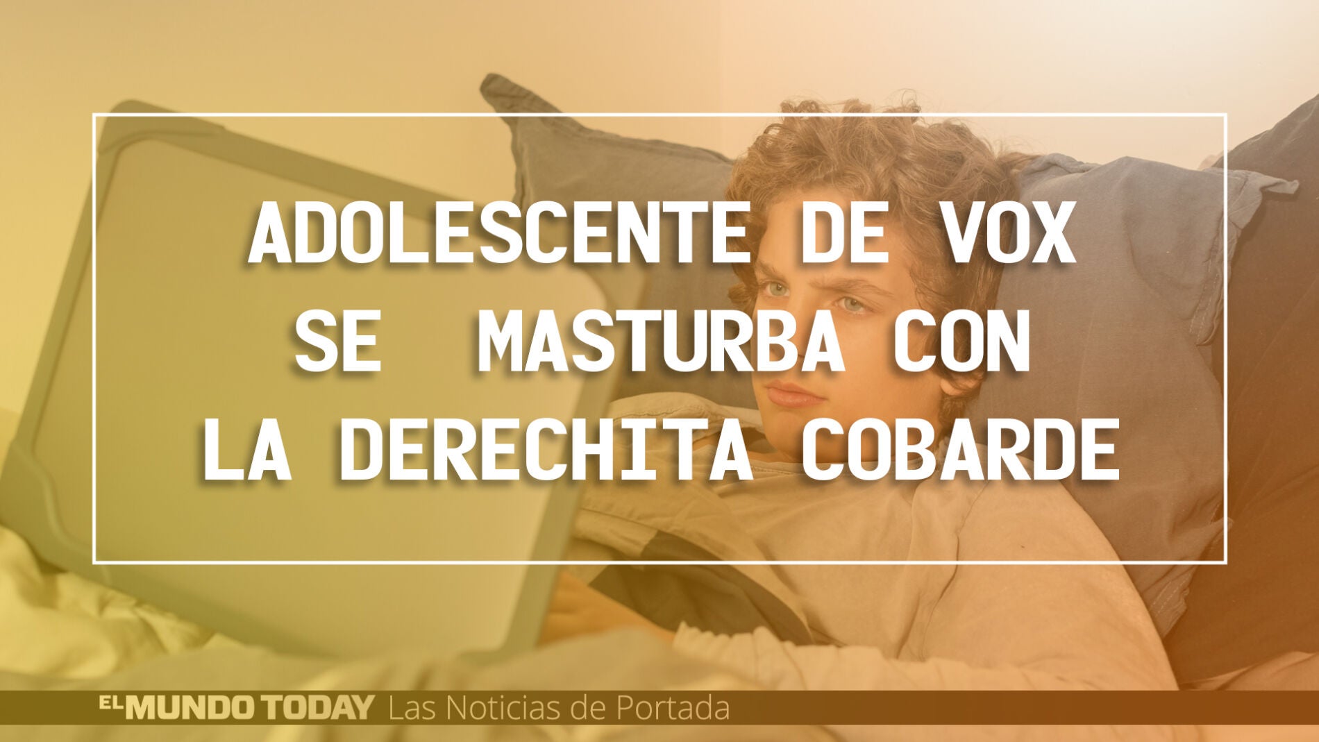 Adolescente se masturba