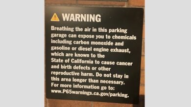 En Estados Unidos todo esto puede provocarte cáncer: desde entrar en un edificio o andar por un parking