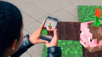 Minecraft en realidad aumentada
