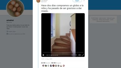 Unos padres compran un globo de helio a su hija y acaba pasando algo siniestro