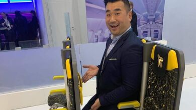 ¿Estarías dispuesto a viajar de pie en un avión?