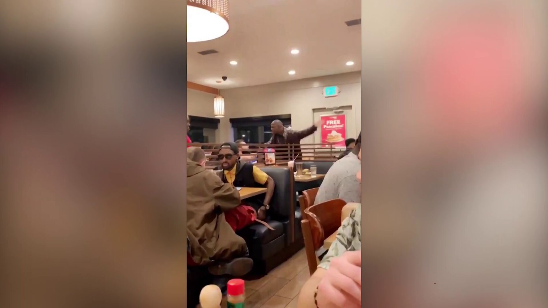 Pelea en un IHOP de Seattle