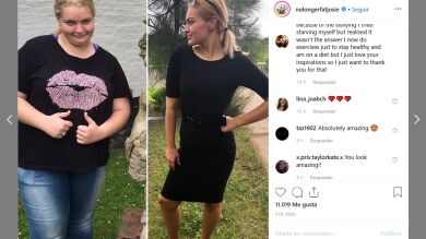 Pierde 60 kilos gracias a Instagram y ahora todos están flipando con su belleza