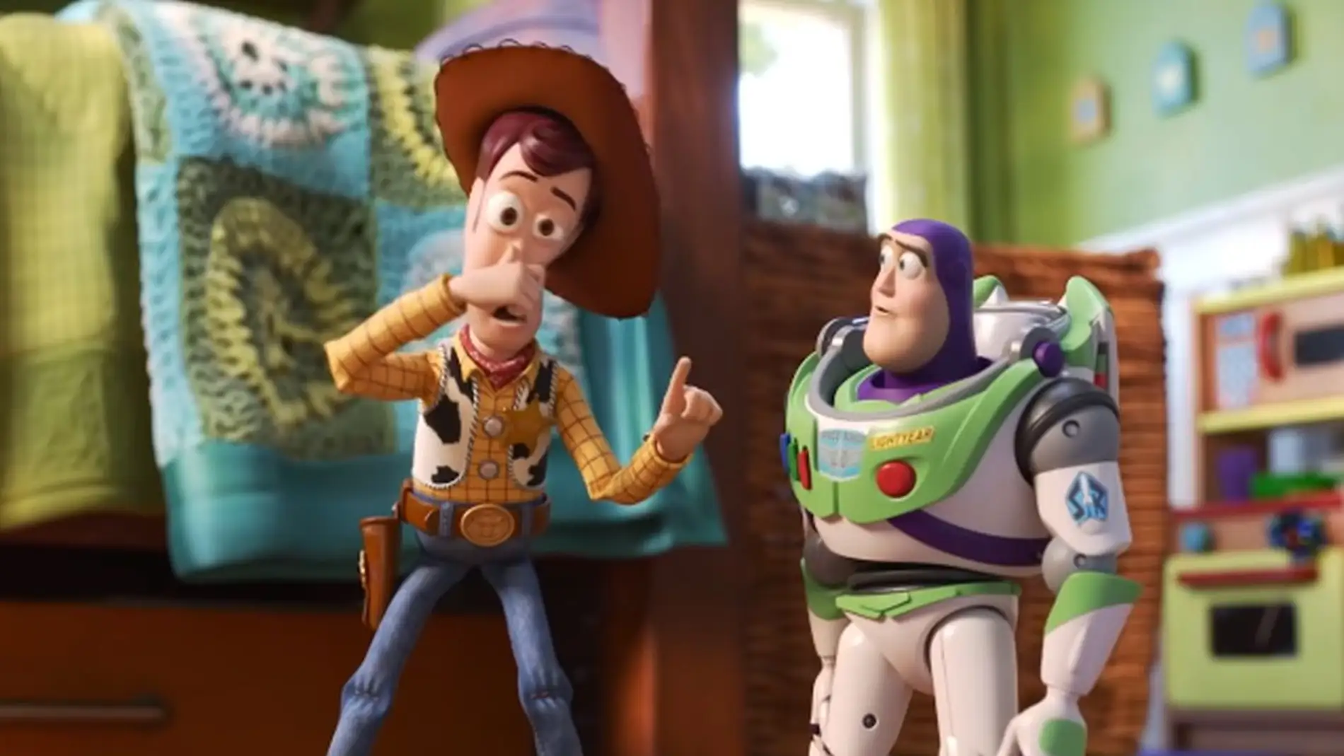 Woody y Buzz Lightyear en 'Toy Story 4'