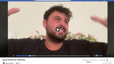 El monólogo que resume la selectividad en cuatro minutos que todos están compartiendo