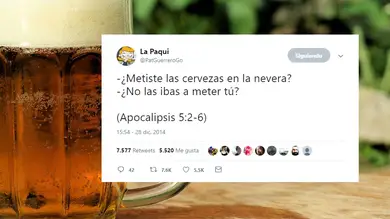 Los mejores chistes y tuits sobre cerveza Los mejores chistes y tuits sobre cerveza