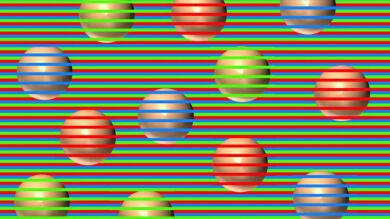 ¿De qué color son las esferas? La ilusión óptica que está volviendo loco a todo el mundo