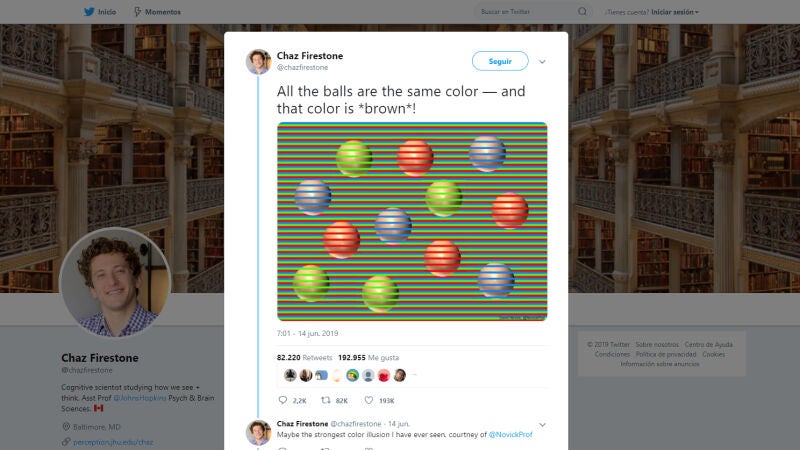 ¿De qué color son estas esferas? El test visual que todo el mundo falla