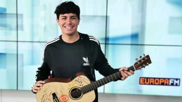 Alfred García en los estudios de Europa FM Alfred García en los estudios de Europa FM