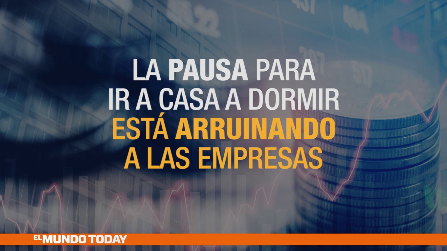 La pausa para ir a dormir