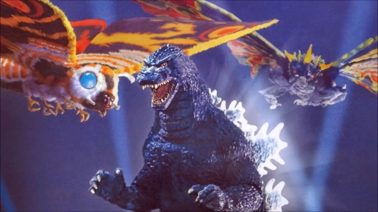 la polilla gigante de las películas de Godzilla 