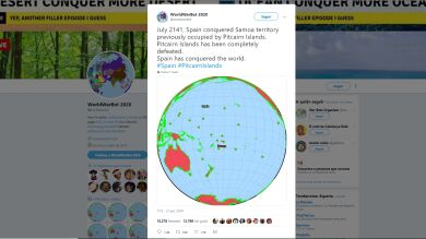WorldWarBot 2020: España ha conquistado el mundo