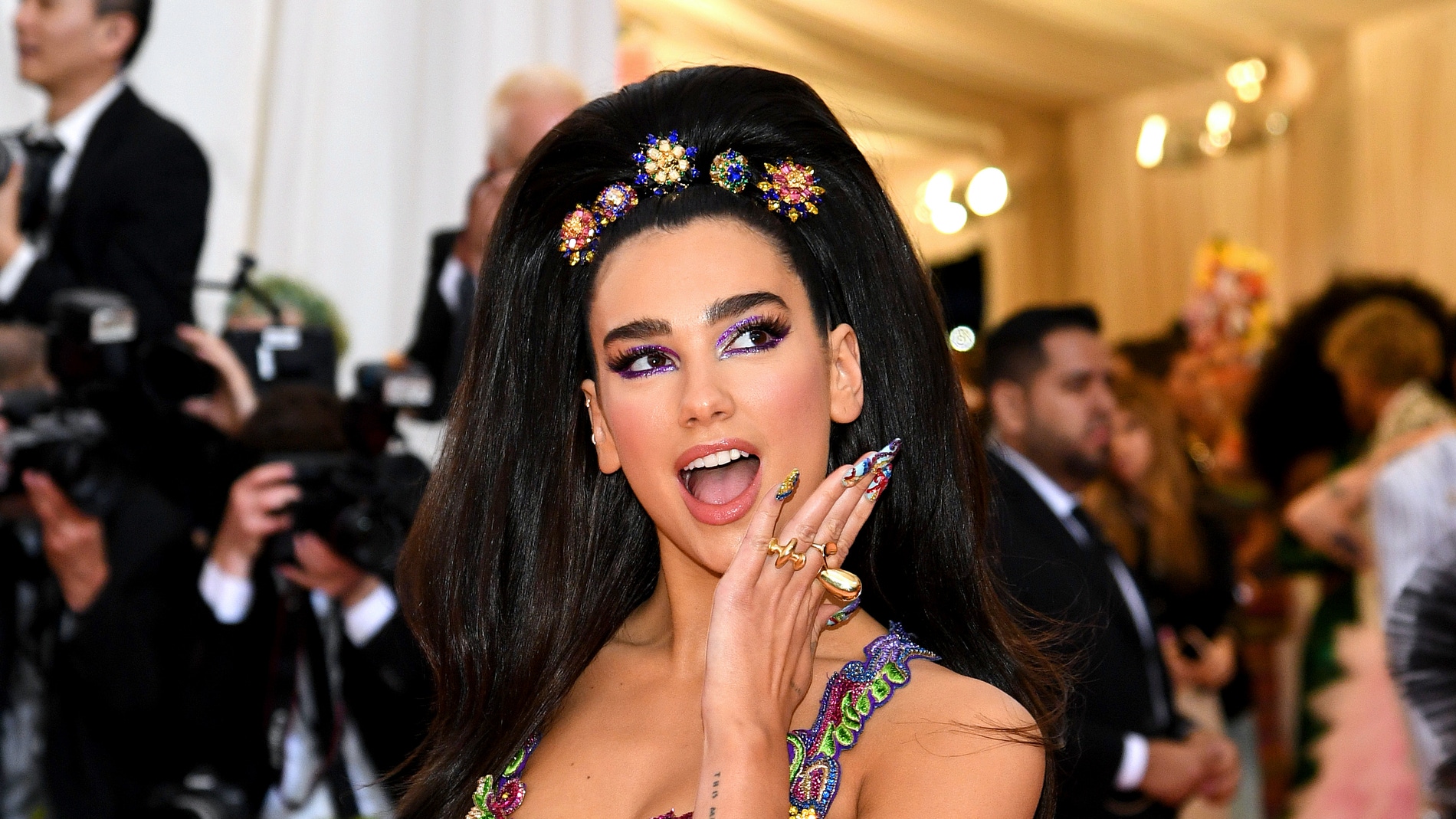Dua Lipa en la Met Gala 2019
