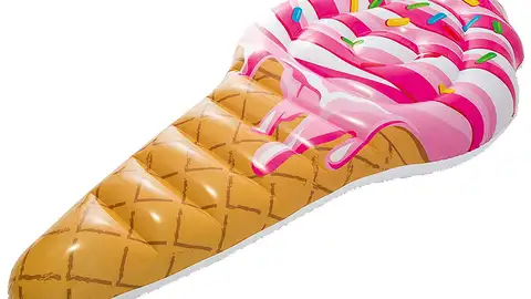 Colchoneta con forma de helado Colchoneta con forma de helado