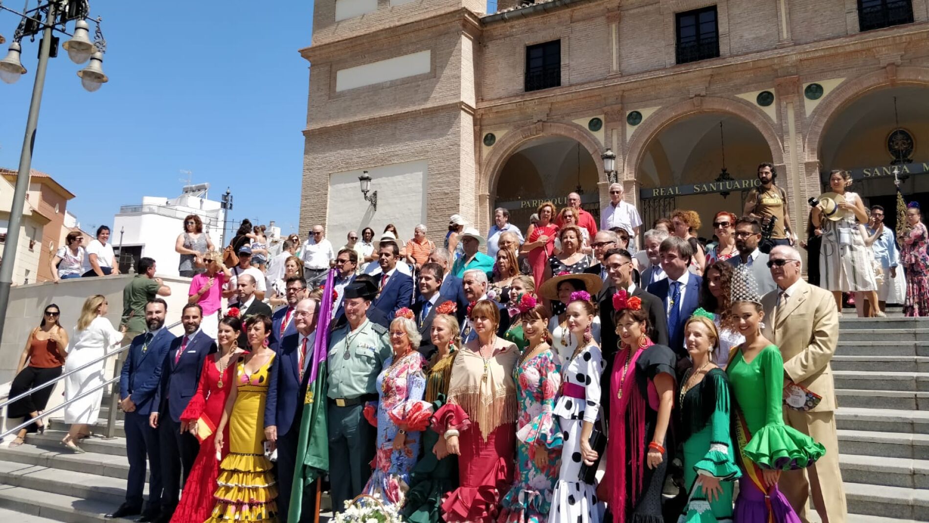 Romer&iacute;a a la Bas&iacute;lica Santuario de Sta. Mar&iacute;a de la Victoria