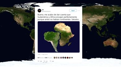 Un argentino descubre Pangea y en Twitter se burlan de él