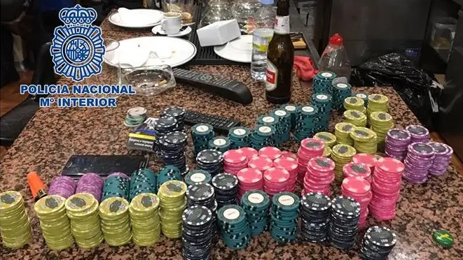 Desarticulado un club clandestino de póker en Madrid