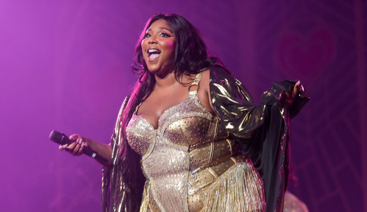 Lizzo durante un concierto en Nueva York