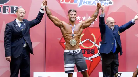 Juanma Izquierdo en una competición Juanma Izquierdo en una competición