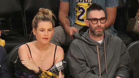 Adam Levine y Behati Prinsloo Adam Levine y Behati Prinsloo