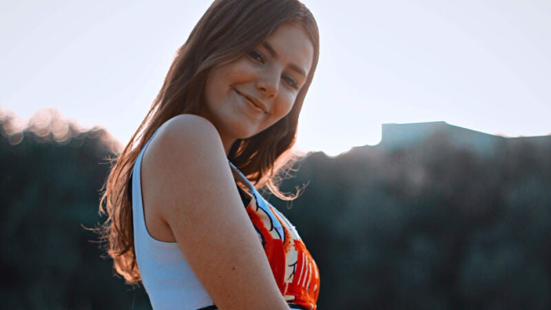 Claudia García, tiktokera por el mundo: 